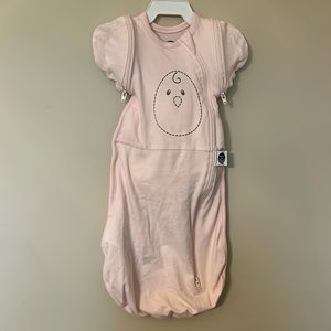 Pink Nested Bean Newborn Swaddle